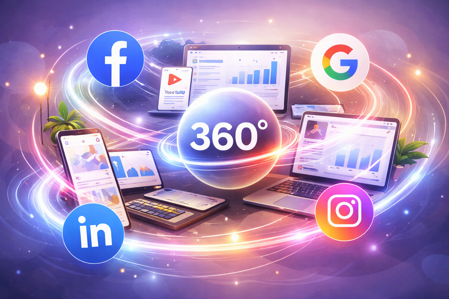 Маркетинг 360° - Чому однієї платформи недостатньо?